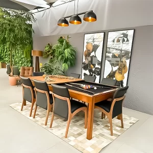 Mesa de Sinuca e Jantar Dallas