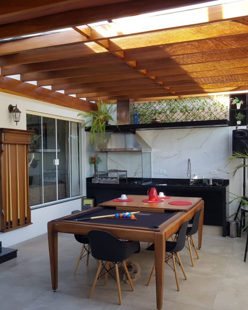 mesa de sinuca e jantar alto padrão americam billiards